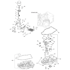 Lubrication for Kohler CV980