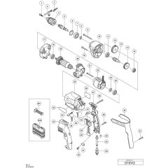 Main Assembly for Hikoki D10VG