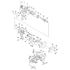 DeWalt D23700 Main Assembly