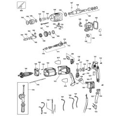 DeWalt D25002K Main Assembly
