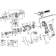 Motor Assembly for DeWalt D25011K