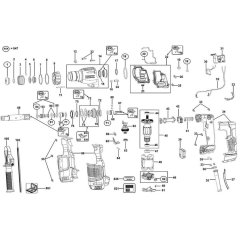 Main Assembly for DeWalt D25052K