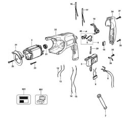 Main Assembly for DeWalt D25101K