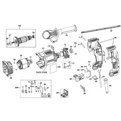 DeWalt D25143 Main Assembly