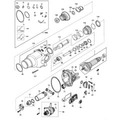 Main Assembly for DeWalt D25203K