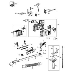 DeWalt D25302DH Main Assembly