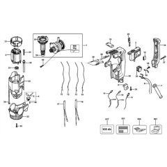 Main Assembly for DeWalt D25313K