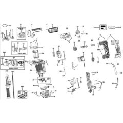 DeWalt D25413K Main Assembly