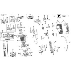 Main Assembly for DeWalt D25415K
