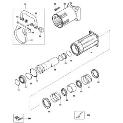 Spindle Assembly for DeWalt D25900K
