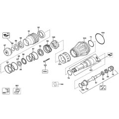 Spindle Assembly for DeWalt D25901K