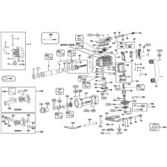Main Assembly for DeWalt D25960