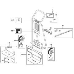 Main Assembly for DeWalt D259801