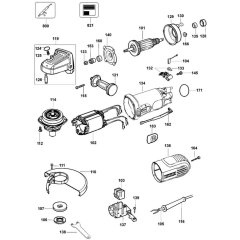 DeWalt D28127 Main Assembly