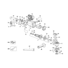 DeWalt D28132C Main Assembly