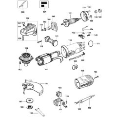 Main Assembly for DeWalt D28187
