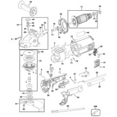 DeWalt D28490 Main Assembly