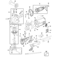 Main Assembly for DeWalt D28490