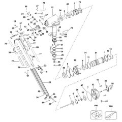 Main Assembly for DeWalt D51823