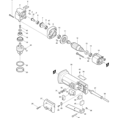 Makita DA3000R Drill Assembly