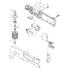 Main Assembly for Makita DA302DWE