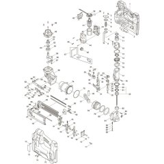 Makita DBN500ZJ Main Assembly