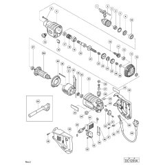 Main Assembly for Hikoki DC120VA