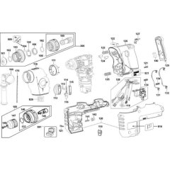Main Assembly for DeWalt DC229KL