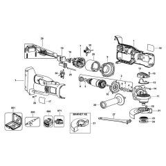 Main Assembly for DeWalt DC415KL