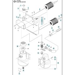 Electric Motor for DC5500