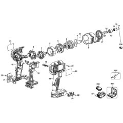 DeWalt DCF835 Type 2 Assembly