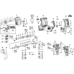 DeWalt DCH273 Main Assembly