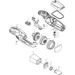 Main Assembly for Makita DCL182Z
