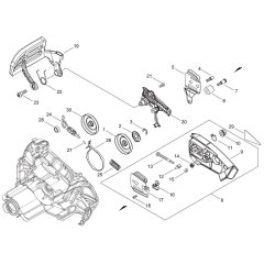 Chain Brake for ECHO DCS-2500T
