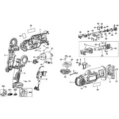 DeWalt DCS310 Main Assembly