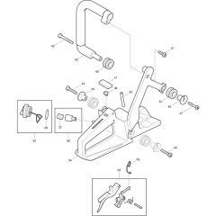 Handle Assembly for Makita DCS330S-30