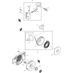 Ignition & Starter for Makita DCS340-30