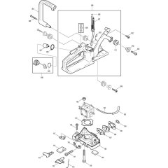 Handle & Throttle Assembly