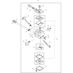 Carburetor Assembly for Makita DCS340-40