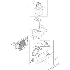 Air Filter Housing for Makita