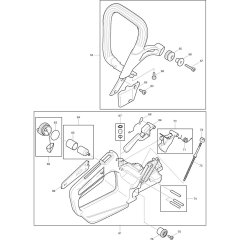 Handle & Throttle Assembly
