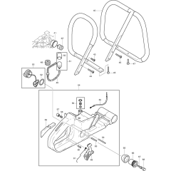 Makita DCS9000-60 Assembly