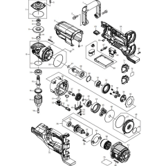 Main Assembly for Makita DDA460ZK