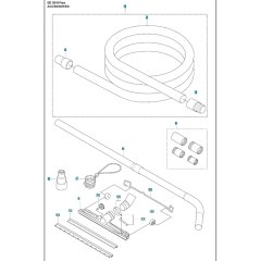 Husqvarna DE120H-PACE Accessories