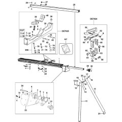 Main Assembly for DeWalt DE7024