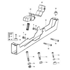 DeWalt DE7025 Main Assembly