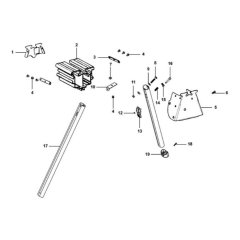 DeWalt DE7033 Leg Stand Assembly