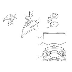 Deflector Assembly for Stihl FS20