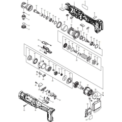 Main Assembly for Makita DFL204FZ