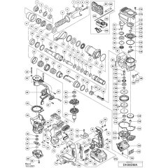 Main Assembly for Hikoki DH36DMA